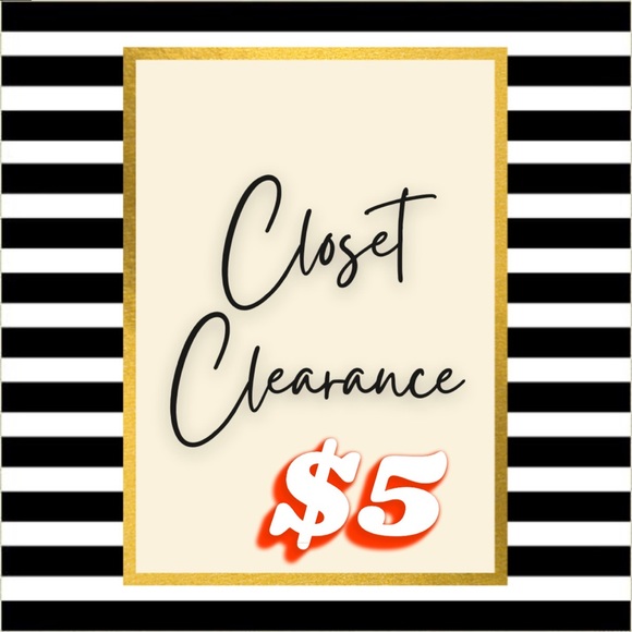$5 closet clear out!!!!! Ask about bundling!!!!! - Picture 1 of 1